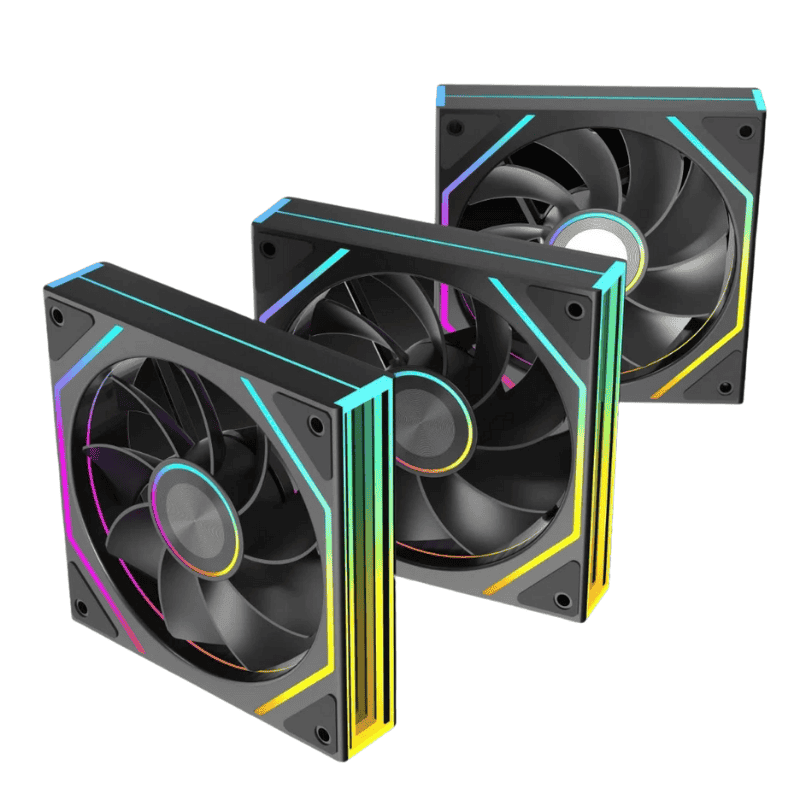 Fan Led Jungle Leopard Prism4RS Ultra ARGB (Black)