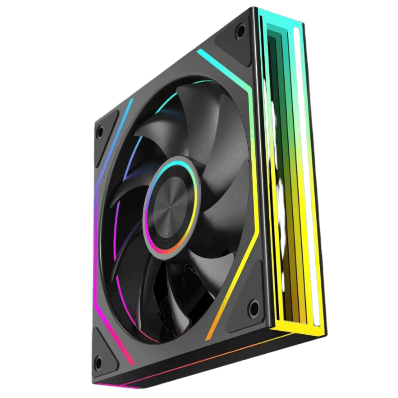 Fan Led Jungle Leopard Prism4RS Ultra ARGB (Black)