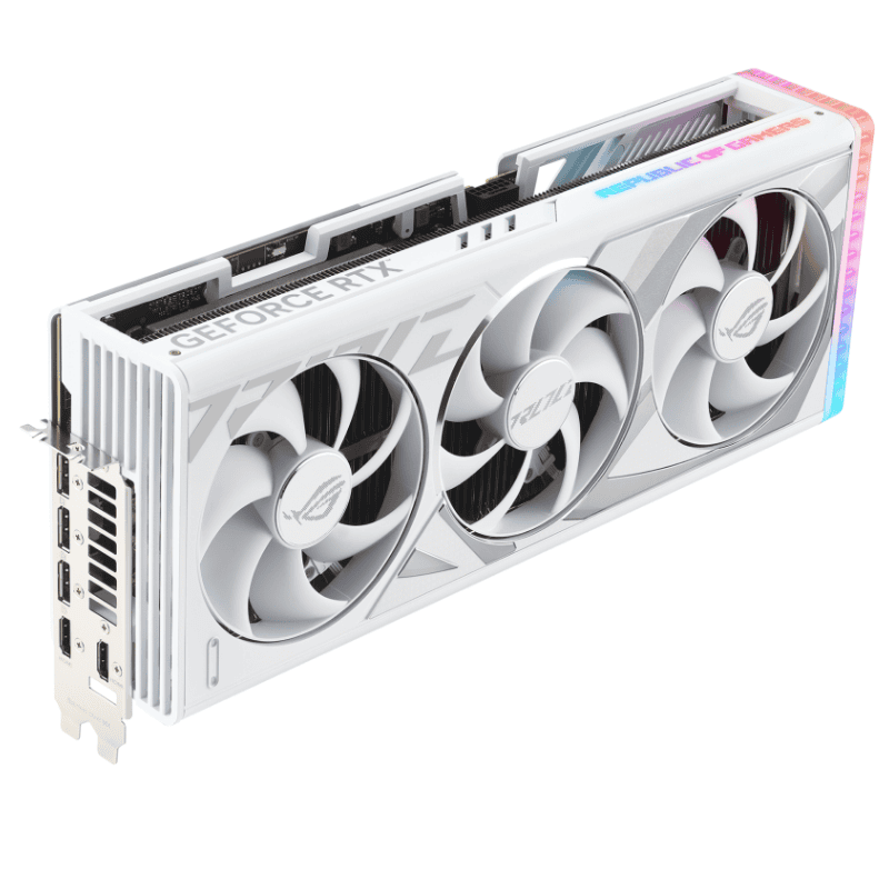 Card màn hình ASUS ROG Strix RTX4090 White OC Edition 24GB