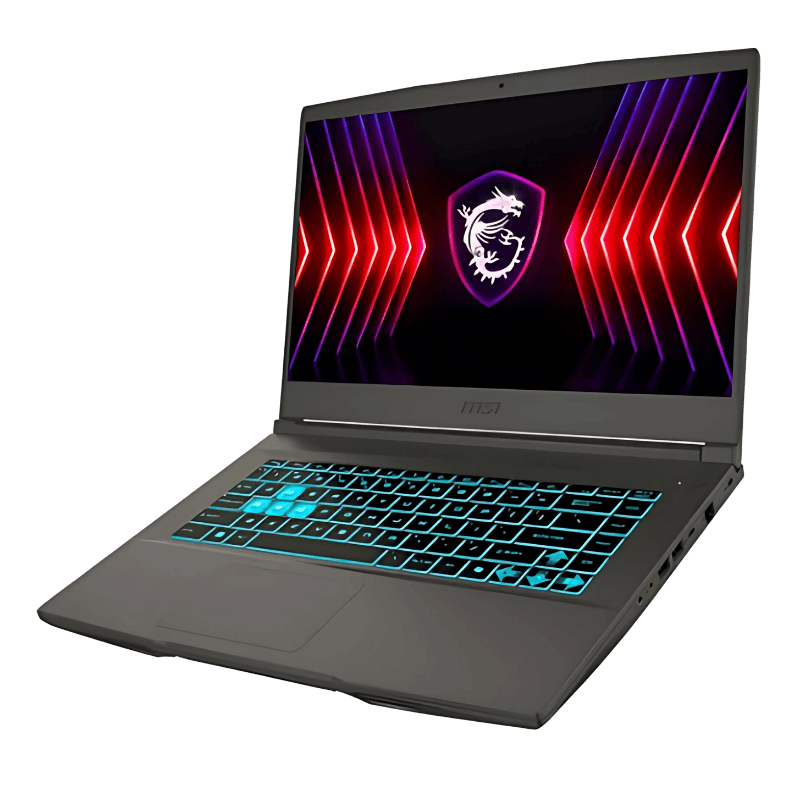 LAPTOP MSI THIN 15 B13UC-1411VN (144Hz/ I7-13620H/ 8GB/ SSD 512GB/ RTX3050 4GB/ WIN11/ XÁM)  