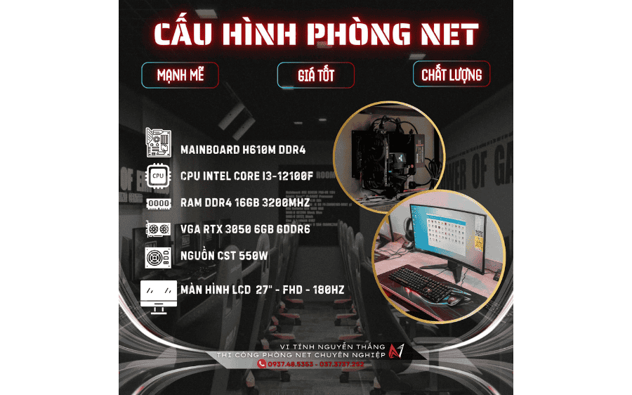 Lắp Đặt Phòng Net 2025