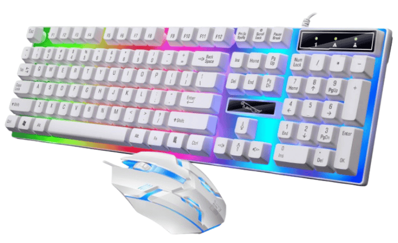 Combo Phím Chuột G21B White