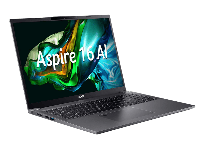 Laptop Acer Aspire 16 AI A16-71M-71U7 (16 inch/ FHD+/ Ultra 7 155H/ 16GB/ 512GB/ Win11)
