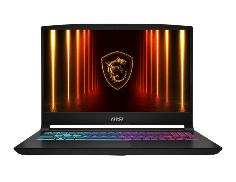 Laptop MSI Katana 15 HX B14WEK-295VN (15.6 inch/ QHD/ 165Hz/ i9-14900HX/ 16GB (8GBx2) DDR5/ SSD 512GB/ RTX 5050 8GB GDDR7/ Win11H/ Balo/ Black)