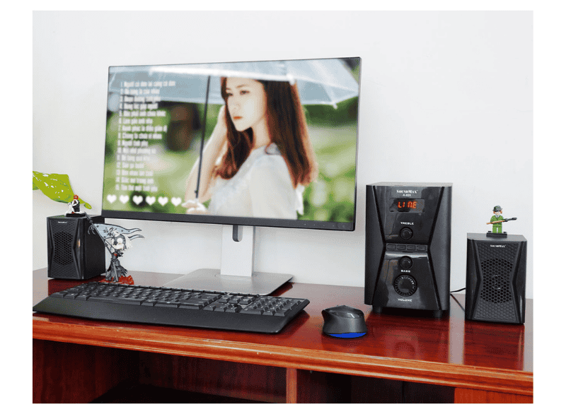 Loa vi tính Soundmax 2.1 A-828 Bluetooth Chính Hãng