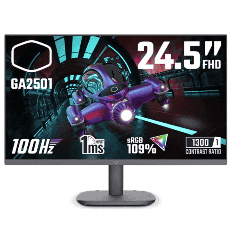 Màn hình Cooler Master GA2501 24.5 inch, Full HD IPS 100Hz 1ms Phẳng