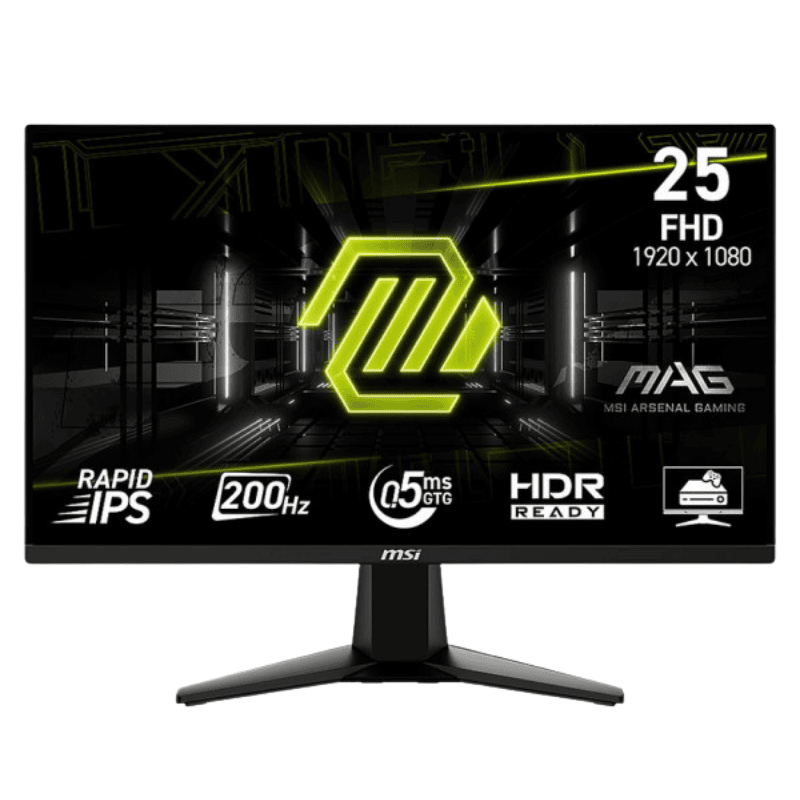 Màn hình Gaming MSI MAG 255F E20 (24.5in / FHD / IPS / 200Hz / 0.5ms)