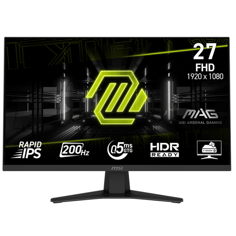 Màn hình MSI MAG 274F (27 inch/FHD/Rapid IPS/200Hz/0.5ms)