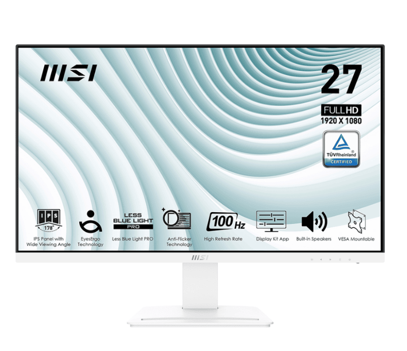 Màn hình MSI MP273AW 27 inch trắng /100hz/IPS/Loa