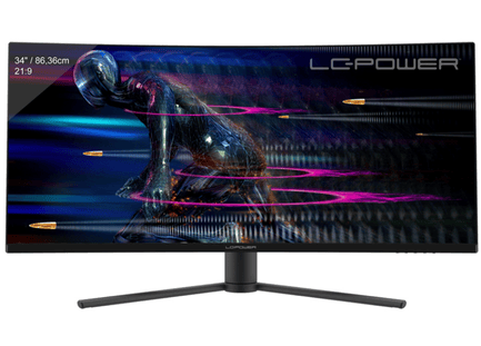 Màn hình cong LC-Power LC-M34-Uwqhd-165-C (34Inch/ Uwqhd/ VA/ 165Hz/ 1Ms/ 1500R)