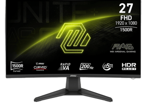 Màn hình cong MSI MAG 276CF E20 27' FHD VA 200Hz 0.5Ms chuyên game