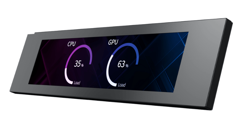 Màn hình phụ Xigmatek 9 inch LCD Screen Kit - Black