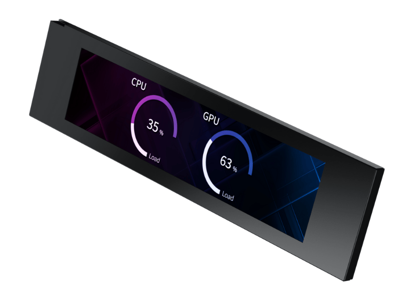 Màn hình phụ Xigmatek 9 inch LCD Screen Kit - Black