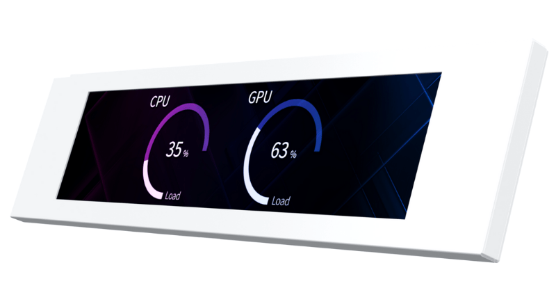 Màn hình phụ Xigmatek 9 inch LCD Screen Kit - White