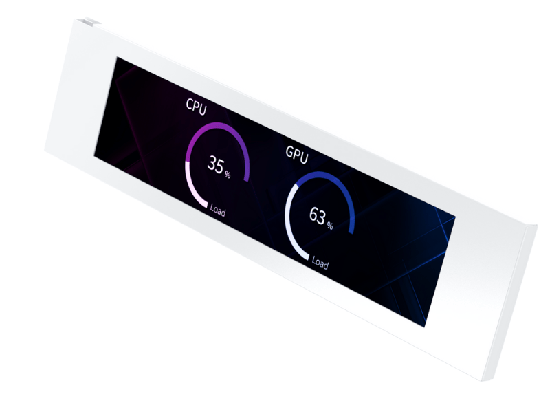 Màn hình phụ Xigmatek 9 inch LCD Screen Kit - White