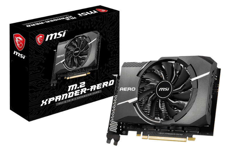CARD CHUYỂN ĐỔI M.2 MSI XPANDER-AERO GEN4 (4 CỔNG)