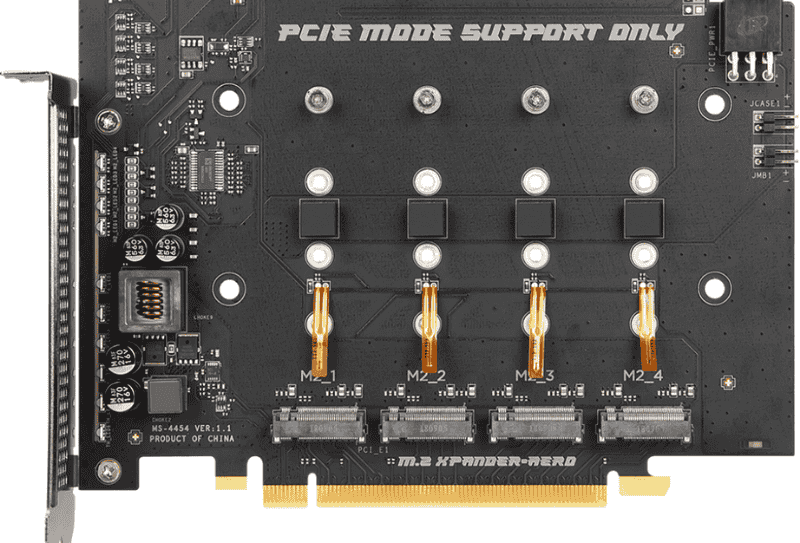 CARD CHUYỂN ĐỔI M.2 MSI XPANDER-AERO GEN4 (4 CỔNG)