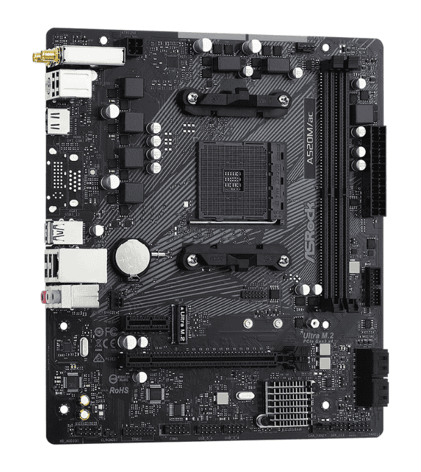 Mainboard ASRock A520M/AC WiFi DDR4