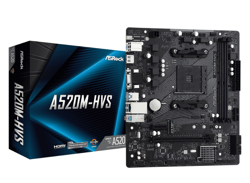 Mainboard Asrock A520M-HVS