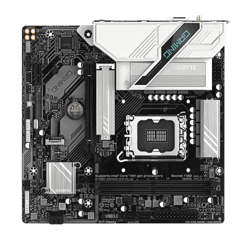 Mainboard Gigabyte  B760M Gaming Plus Wifi 6 Gen5