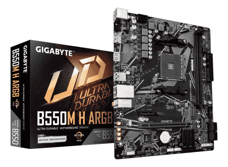 Mainboard Gigabyte B550M H ARGB
