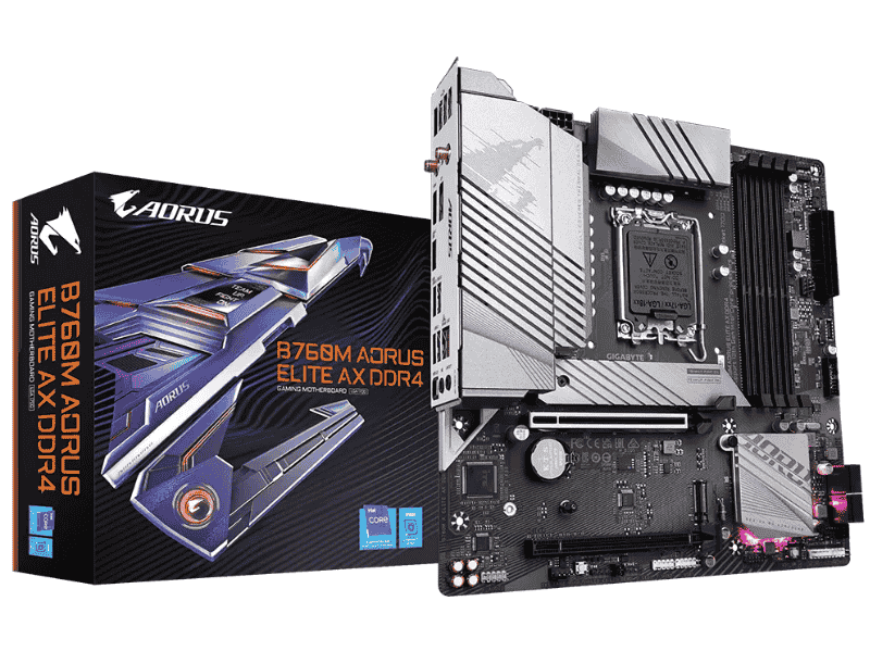 Mainboard Gigabyte B760M Aorus Elite AX DDR4