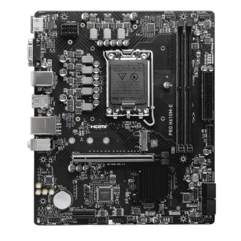 Mainboard MSI PRO H610M-E DDR5