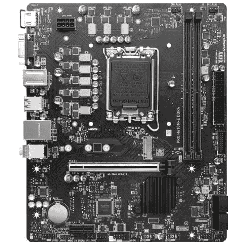 Msi Pro H610M-E