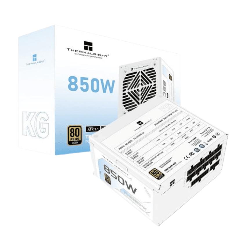 NGUỒN THERMALRIGHT TR-KG850 850W 80 PLUS GOLD WHITE