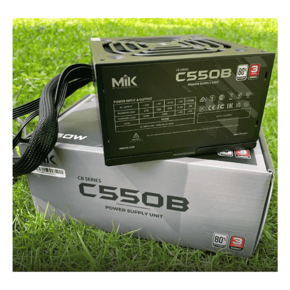 Nguồn MIK C550B 550W - 80% Efficiency