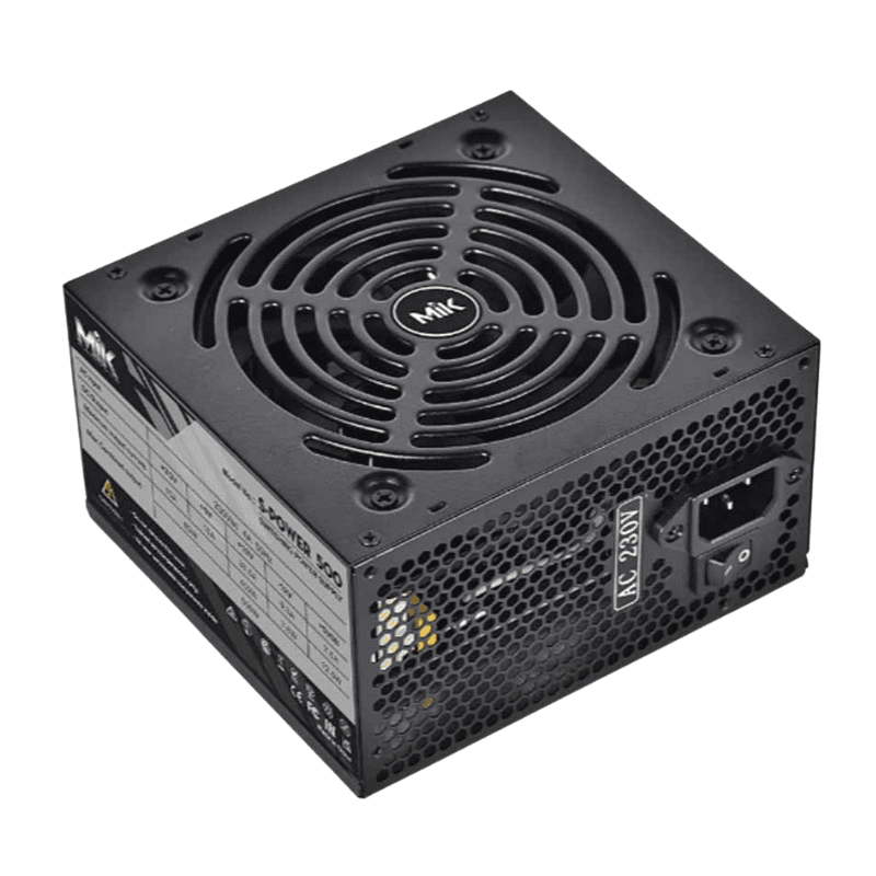 Nguồn MIK S-POWER 500W (OPP/ OCP/ SCP)