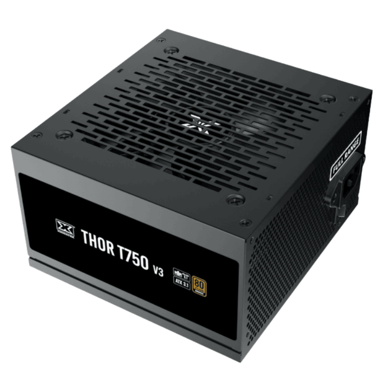 Nguồn Xigmatek THOR T750 v3 750W (EN43130) - 80PLUS BRONZE, PCIe Gen 5.1, ATX 3.1, 100% CÁP DẸT ĐEN