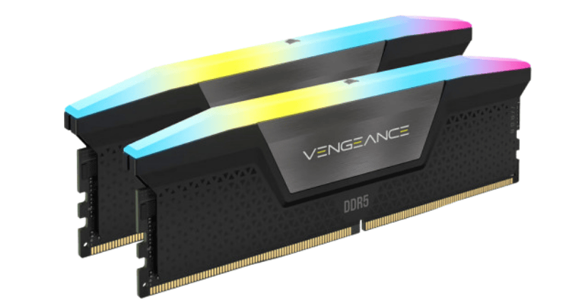 RAM Corsair DDR5 16GB 6000MHz  (1x16GB) DIMM VENGEANCE RGB Grey Heatspreader, RGB LED, Intel XMP & AMD EXPO, 1.35V