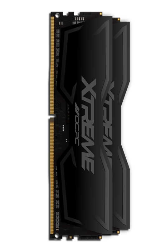 RAM OCPC XT II DDR4 16GB/2666 CL19 AMD & INTEL EXPO  BLACK