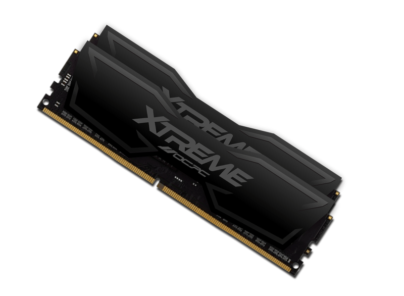 RAM OCPC XT II DDR4 16GB/2666 CL19 AMD & INTEL EXPO  BLACK