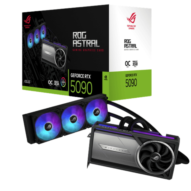 Card màn hình ROG ASTRAL LC RTX5090 O32G GAMING