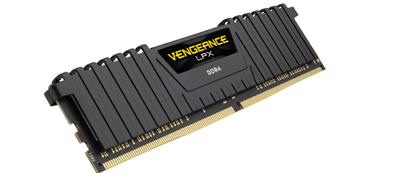 Ram Corsair Vengeance LPX 16GB 3200MHz DDR4 - Tản nhiệt (Black) 