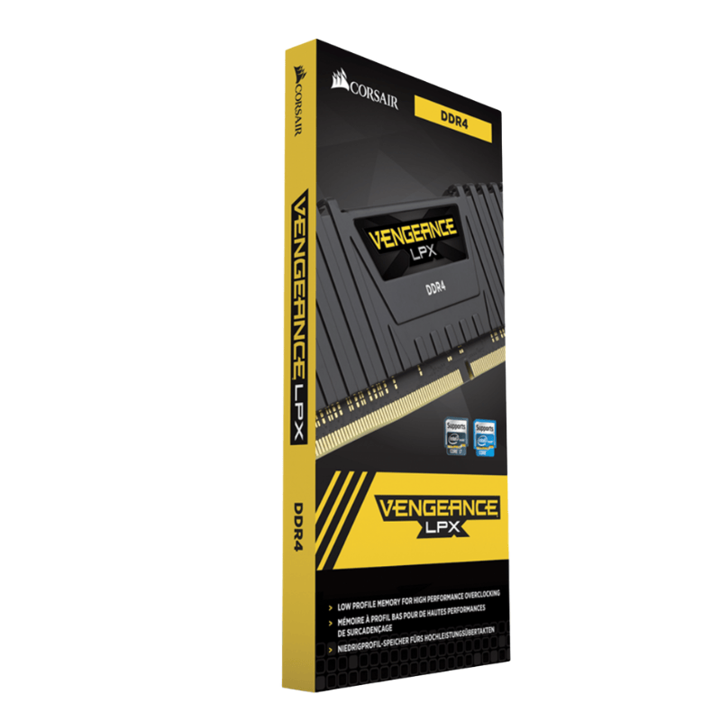 Ram Corsair Vengeance LPX 16GB 3200MHz DDR4 - Tản nhiệt (Black) 