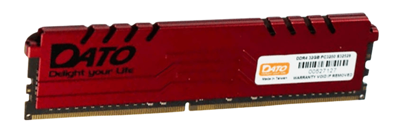 Ram DATO 16GB 3200MHz DDR4 Extreme Series - Tản thép (Red)