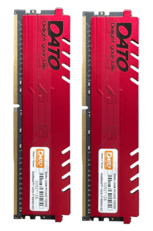 Ram DATO 8GB 3200MHz DDR4 Extreme Series - Tản thép (Red)