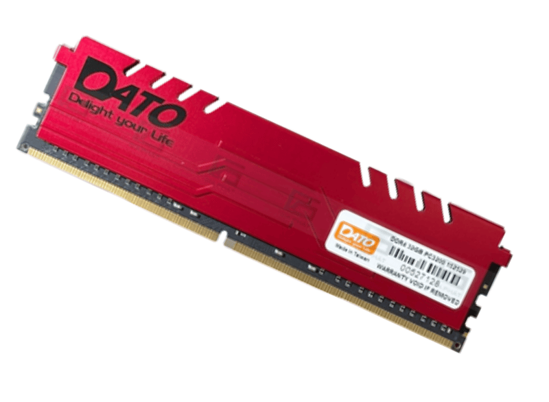 Ram DATO 8GB 3200MHz DDR4 Extreme Series - Tản thép (Red)