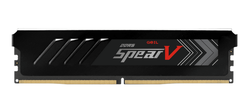 Ram GEIL Spear V 16GB 5200MHz DDR5 - Tản nhiệt (Black)