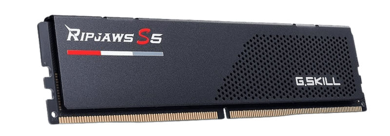 Ram G.Skill Ripjaws S5 16GB 6000MHz DDR5 - Tản thép (Black) (F5-6000J3636F16GX1-RS5K)