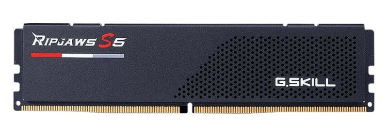 Ram G.Skill Ripjaws S5 16GB 6000MHz DDR5 - Tản thép (Black) (F5-6000J3636F16GX1-RS5K)