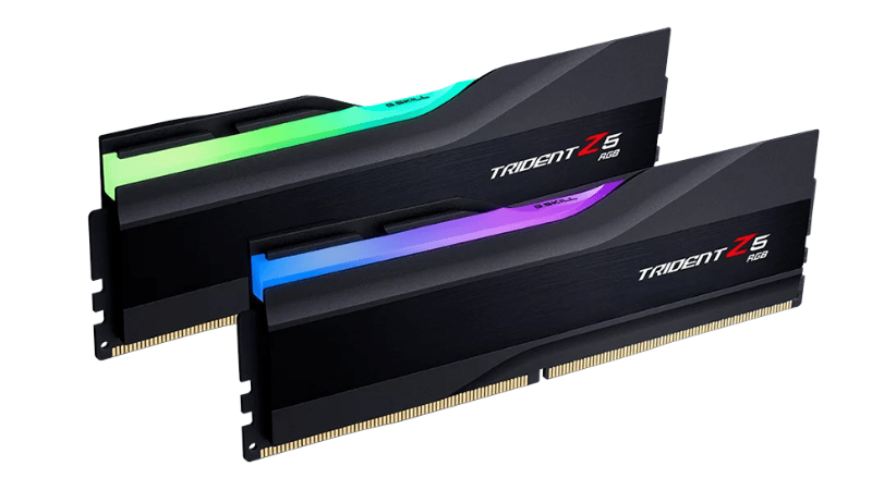 Ram G.Skill Trident Z5 RGB 32GB (16GBx2) 6000MHz DDR5 (Black) (F5-6000J3636F16GX2-TZ5RK)