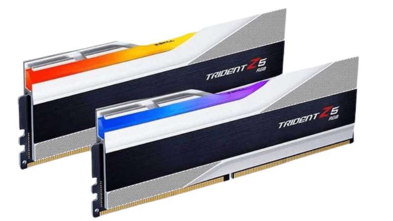 Ram G.Skill Trident Z5 RGB 32GB (16GBx2) 6000MHz DDR5 (Silver) (F5-6000J3636F16GX2-TZ5RS)