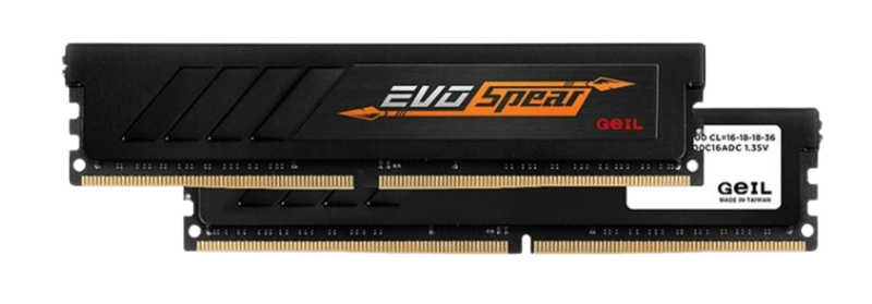 Ram Geil Evo Spear 16Gb 3200Mhz Ddr4 (Black