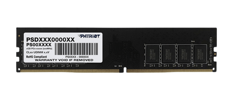 Ram Patriot Signature Line 8GB 3200MHz DDR4 - Không tản (PSD48G320081)