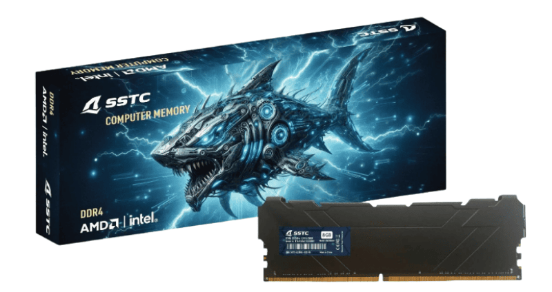 Ram SSTC U3200A-C22 8GB 3200Mhz DDR4 - Tản thép