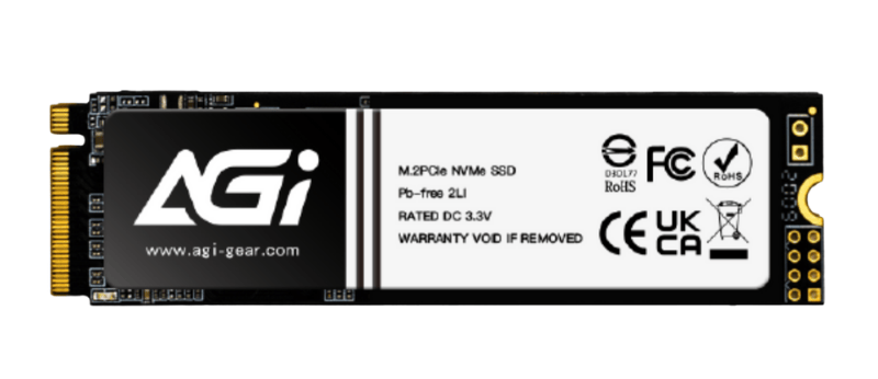SSD AGI 512G AI298 512 GB PCIe Gen 3 x4 NVMe 1.4